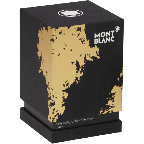 Frasco de tinta Montblanc Elixir Caligrafia Tinta Preta 50ml