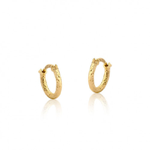 Brinco argola de ouro amarelo - 18K