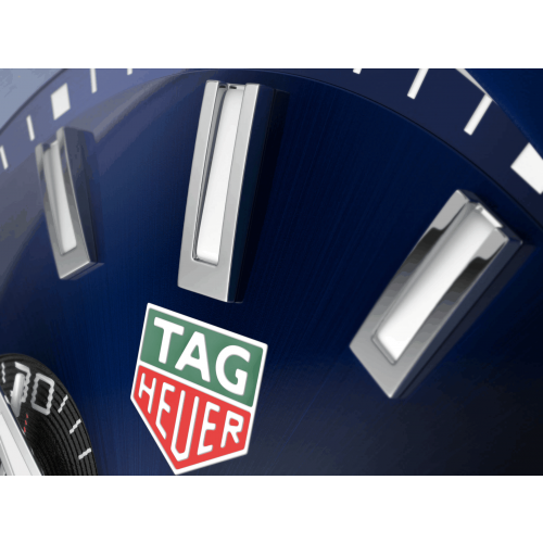 Relógio Tag Heuer Formula 1 cronógrafo a quartzo azul 43 mm