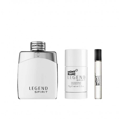 Perfume Masculino Montblanc Legend Spirit EDT 100ml + Mini 7,5ml + Desodorante Stick 75gr