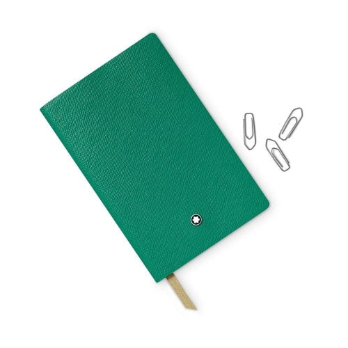 Caderno Montblanc Couro Verde Esmeralda #148