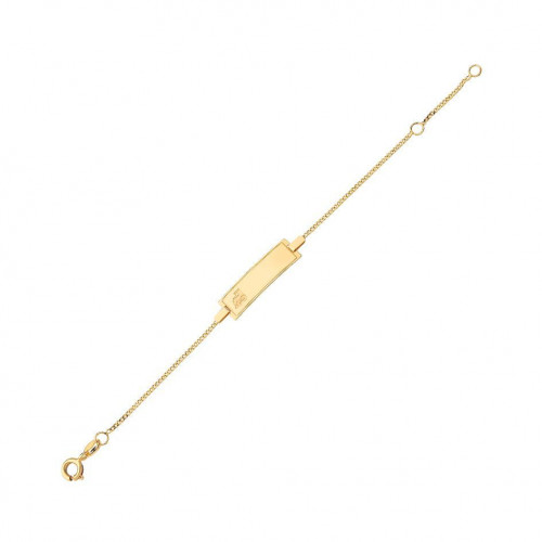 Pulseira de Ouro Amarelo Infantil Masculina - 18K