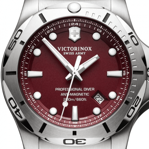 Relógio Victorinox I.N.O.X. Professional Diver Vermelho