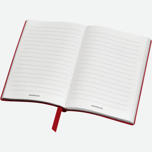 Caderno Montblanc Couro Vermelho #148