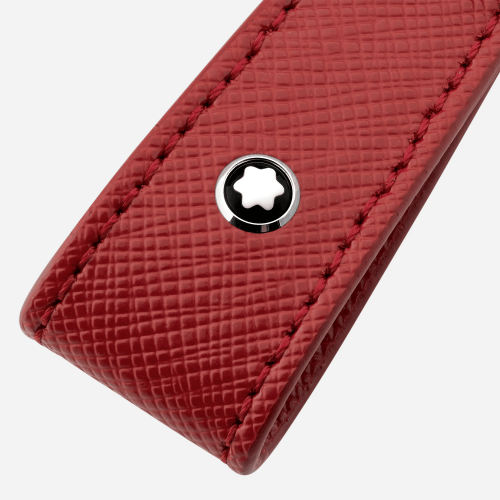 Chaveiro Montblanc Sartorial Key Fob Loop Vermelho