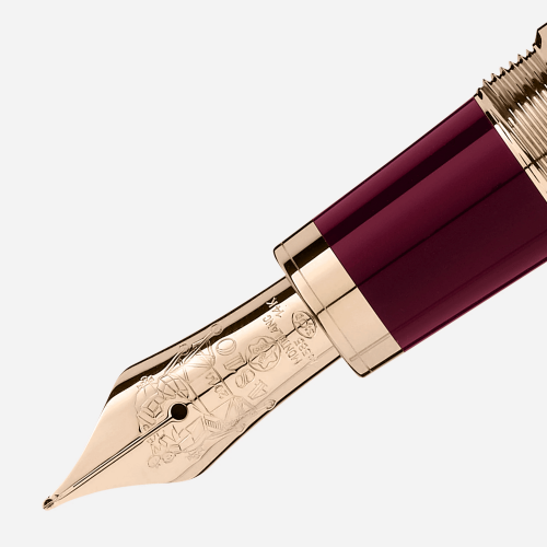 Caneta tinteiro Montblanc John F. Kennedy Edição Especial Burgundy