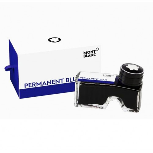 Vidro de tinta Montblanc Permanent Blue 60 ml