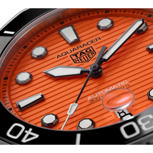 Relógio TAG Heuer Aquaracer Professional 300 Orange Diver - WBP201F.BA0632