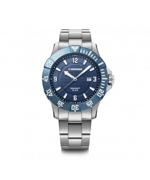 Relógio Wenger Seaforce Azul 43 mm