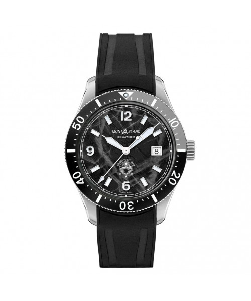 Relógio Montblanc Automático 1858 Iced Sea - Preto 