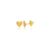 Brinco de ouro amarelo 18k 