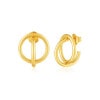 Brinco de ouro amarelo - 18k