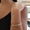 Bracelete de ouro 18k rígida-2