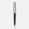 Caneta Rollerball Montblanc Meisterstück Solitaire Doué Geometric Dimension Platinum Classique-