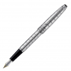 Caneta Tinteiro Montblanc Meisterstuck Solitaire Platinum-1