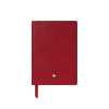 Caderno Montblanc Couro Vermelho #148-1