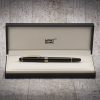 Instrumento de Escrita Montblanc Meisterstück Classique Preto Tinteiro- 