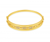 Pulseira de Ouro Amarelo 18K  com Diamantes 