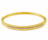 Pulseira de Ouro Amarelo 18K  com Diamantes 