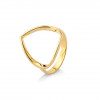 Anel de ouro amarelo - Gota - 18k