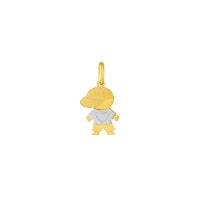 Pingente de ouro 18k menino / filho